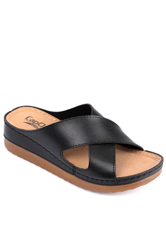 Capone Z0632 Women Copper Slide Comfort Anatomical Cross Band