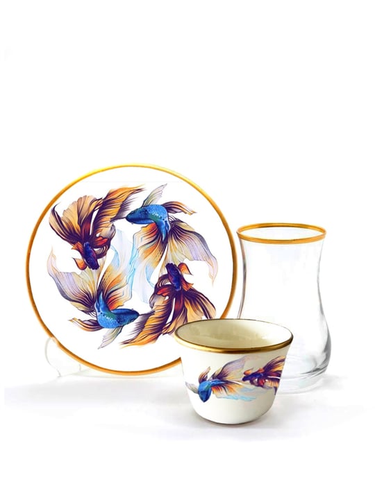 Arabic Coffee & Tea Cups Pink Set – Modern Dar