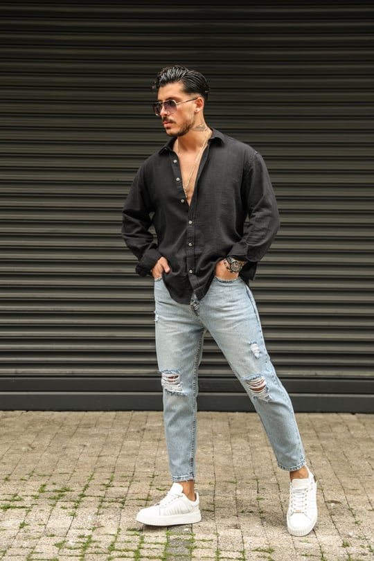 Palermo Mom Jean - Outfit-Man