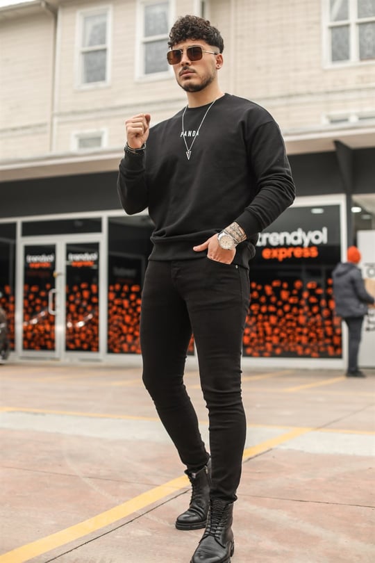 Panda Sweat Outfit Man