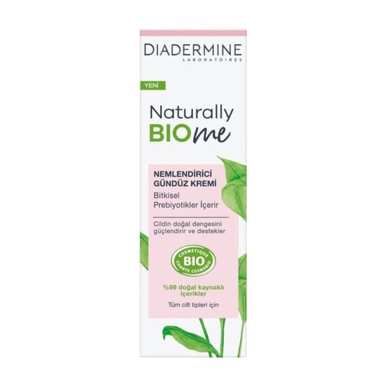 Diadermine Gündüz Kremi - Naturally Bio-Me Nemlendirici Etki 50 ml | Tshop