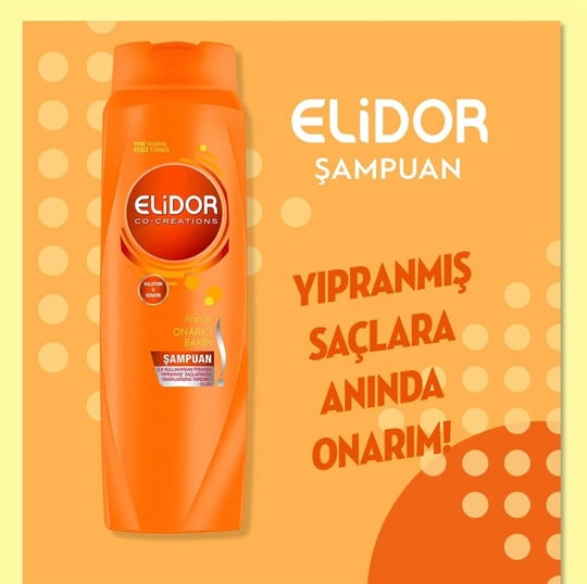 Elidor Co-Creations Anında Onarıcı Bakım Şampuan 500 ml | Tshop