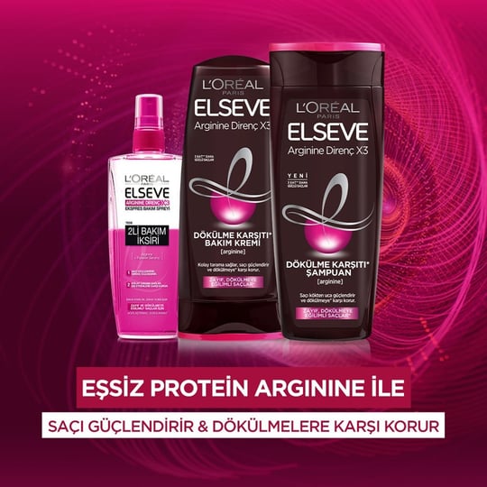 Loreal Elseve Şampuan Arginine Direnç X3 Dökülme Karşıtı Etki 360 ml | Tshop