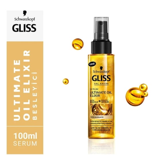 Gliss Saç Bakım Serumu - Ultimate Oil Elixir 100 ml | Tshop
