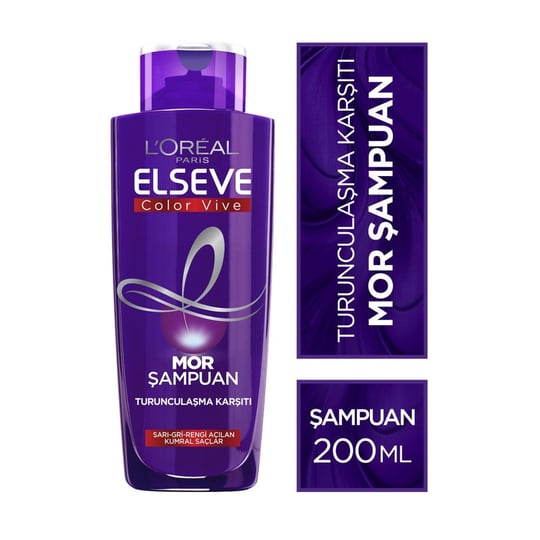 Loreal Elseve Turunculaşma Karşıtı Mor Şampuan 200 ml | Tshop
