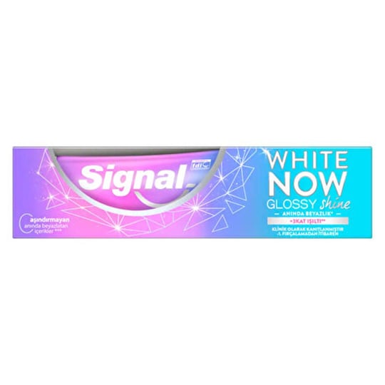 Signal White Now Diş Macunu Glossy Shine 75 ml | Tshop