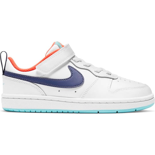 Nike Court Borough Low 2 (Psv) Çocuk Beyaz Koşu Ayakkabı - BQ5451-120  İndirimli Fiyatlarıyla