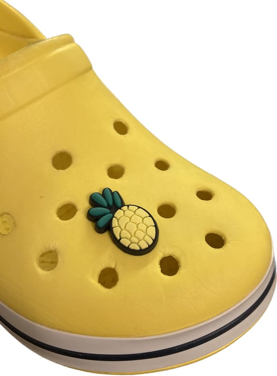 Pineapple crocs clearance