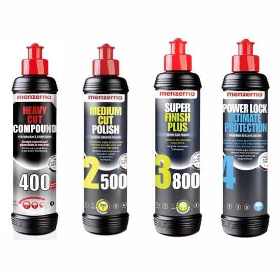 Menzerna - La gamme Compète des Polish pour le detailing - Rs Detailing