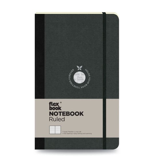 Flex Book 44 Esnek Notepad 10x17 Kırmızı Şerit Çizgili 160 Sayfa