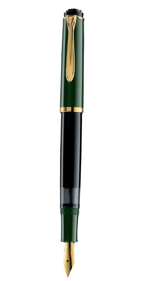 Pelikan Classic M205 Olivine dolma kalem – çarpıcı zeytin yeşili
