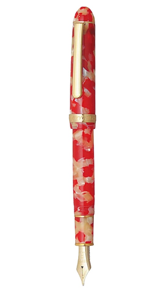 PLATINUM Platinum #3776 Century Shape of a Heart Ivoire Fountain Pen