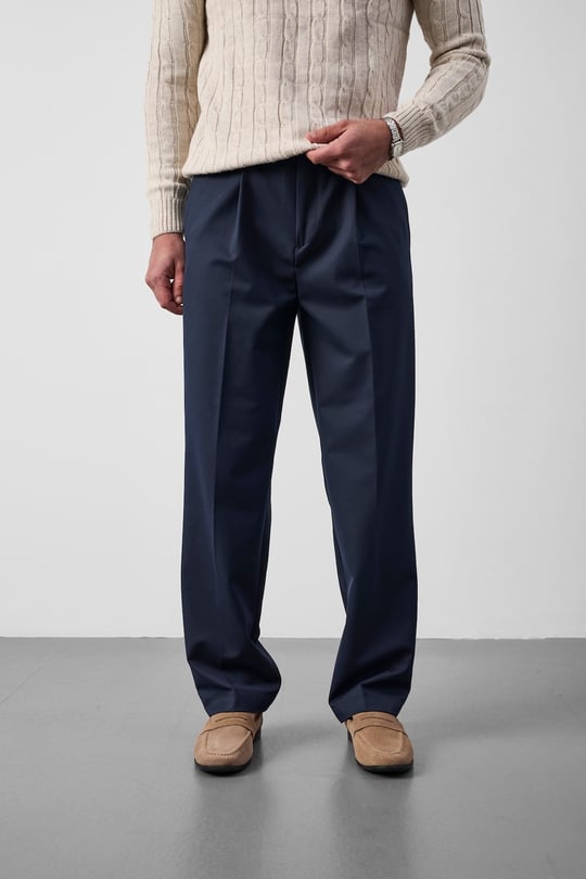 Marlon Premium Regular Fit Kumaş Erkek Pantolon - Lacivert
