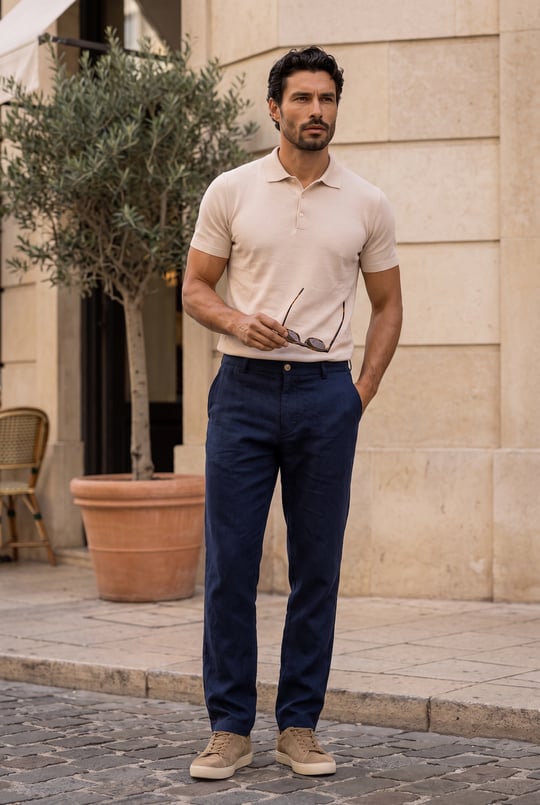 Newman Regular Fit Düğmeli Polo Yaka Viskon Triko Erkek T-Shirt - Kum Beji
