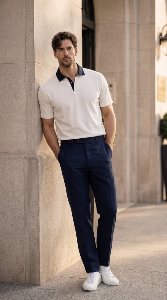 Arthur Regular Fit Nova Pike Kumaş Polo Yaka T-Shirt - Beyaz