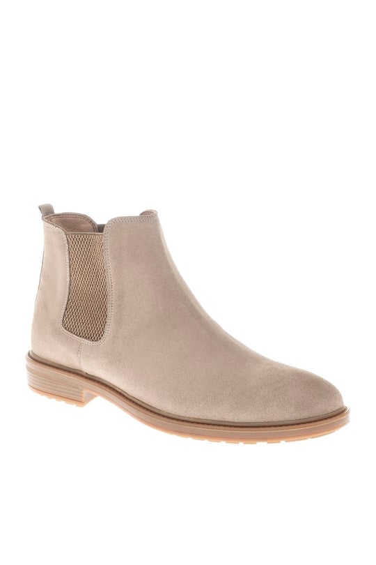 Eva Sole Genuine Suede Leather Chelsea Boots