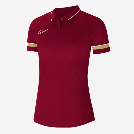 Nike W Academy 21 Polo Kad n Polo Yaka Ti ort CV2673 657 Samuray Sport