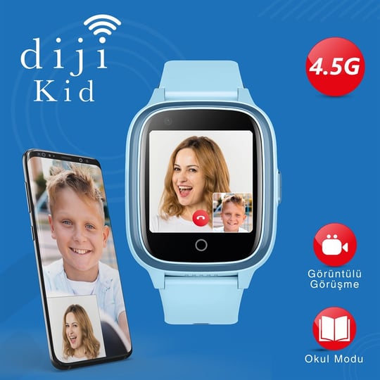 Dijikid 4.5G Akıllı Çocuk Takip Saati Fiyatı - Özelliği - Ereyon