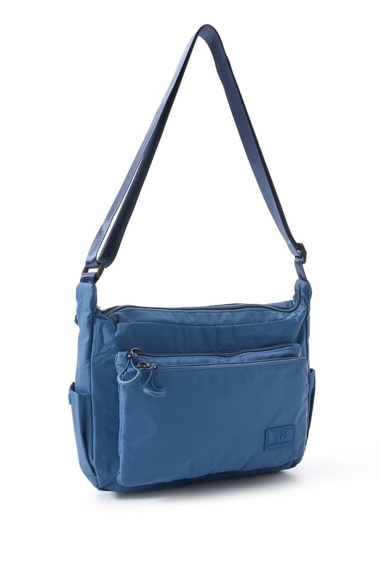 Ultra Hafif Su Geçirmez Çok Cepli Omuz Çantası Açık Yeşil (Model