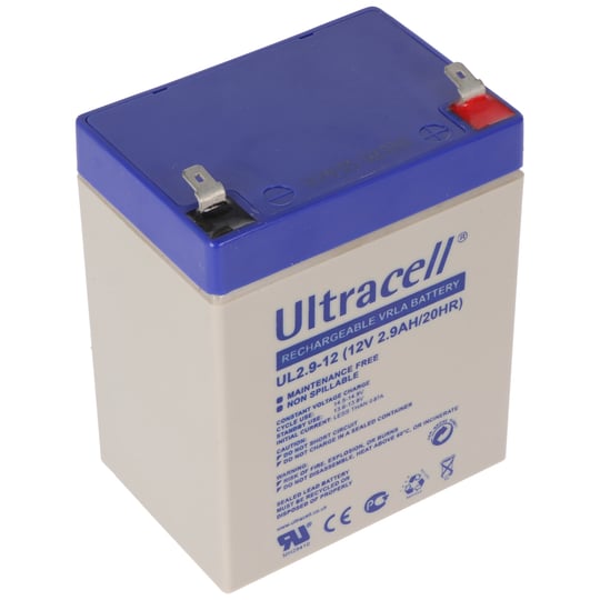 Ultracell UL2.9-12 12V 2.9Ah kurşun akü AGM kurşun jel akü