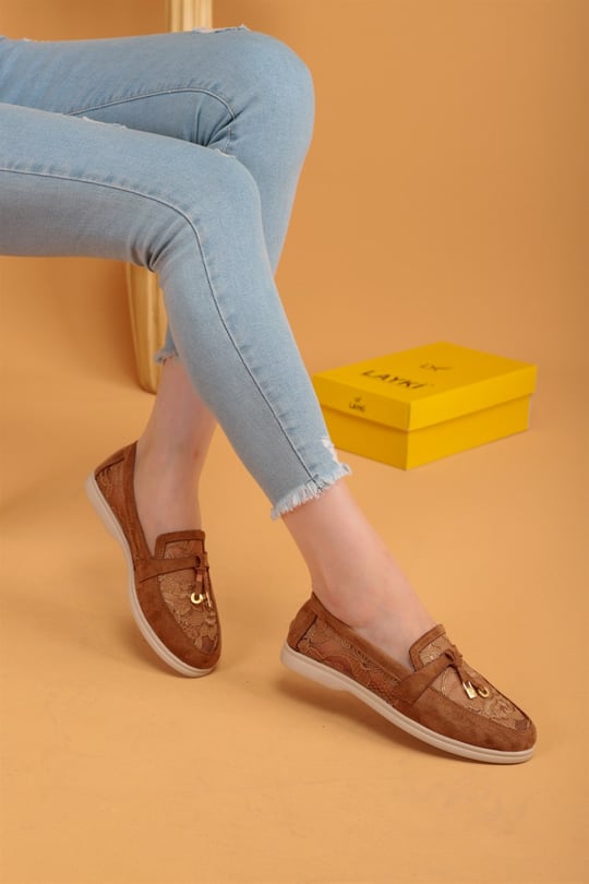 layki.com | Sedra Taba Renkli Klasik Ayakkabı