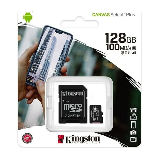 Kingston Canvas Select Plus 100MB 128 GB Hafıza Kartı & SD Kart