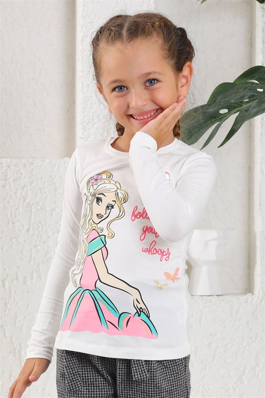 Kız Çocuk Tişört | Kız Çocuk T-Shirt Modelleri ve Fiyatları | Acar