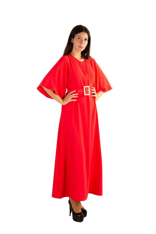 Robe cloche longue hotsell