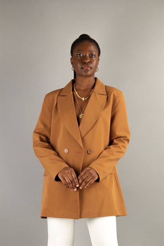 Orange plus shop size jacket