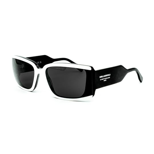 Karl Lagerfeld KL 6106S 002 64 Unisex Dikdörtgen Siyah Kemik