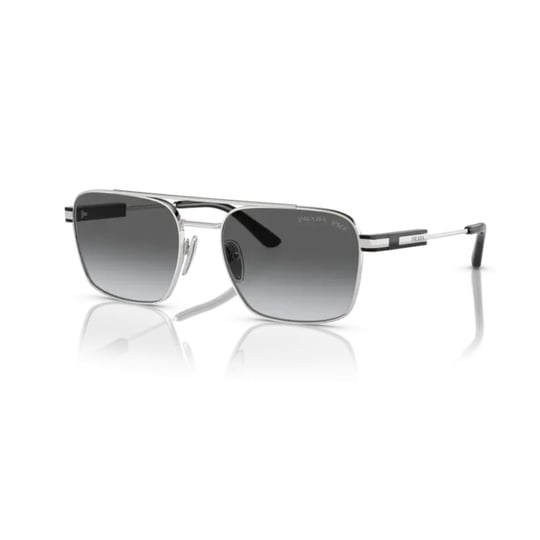 Prada PR 67ZS ZVN09T 56 Unisex Kare Altın Metal Güneş Gözlüğ