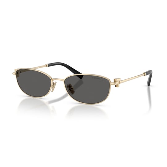 Tiffany Co. TF 3115 600165 56 Unisex Oval Gümüş Aynalı Metal Güneş