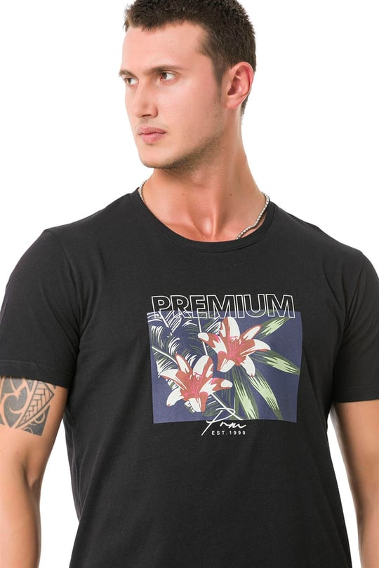 Camenta Premium Baskılı Erkek T-shirt