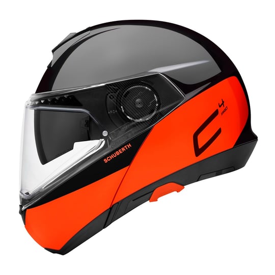 Schuberth c4 hotsell pro swipe yellow