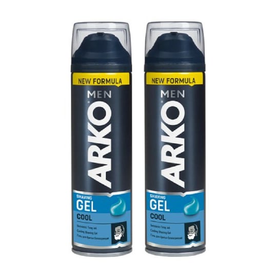 Arko Men Tıraş Jeli Shaving Gel Cool 200ml+Arko Men Tıraş Jeli Shaving Gel  Cool 200m Avantaj Paketi - Platin