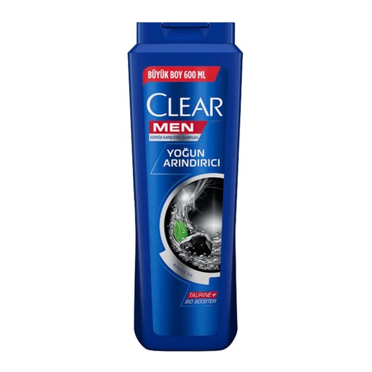 Clear Men Şampuan Yoğun Arındıcı Kömür 600ml - Platin