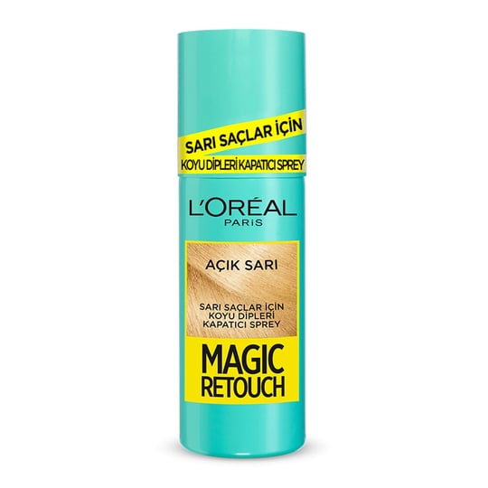 Loreal Magic Retouch Sarı Saçlar İçin Koyu Dipleri Kapatıcı Sprey Açık Sarı  75ml - Platin