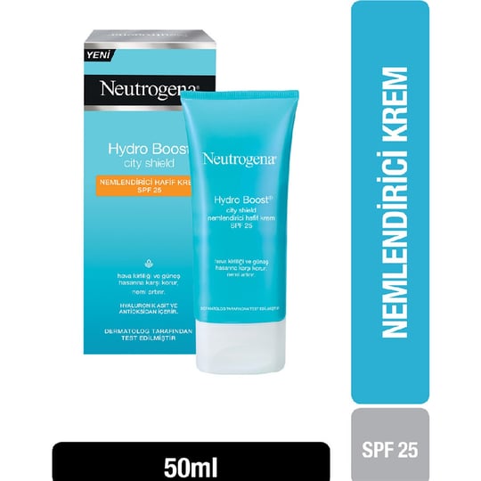 Neutrogena Hydro Boost Nemlendirici Hafif Krem Spf 25 50 ml - Platin