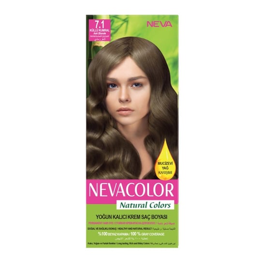 Nevacolor Natural Colors Set Boya Küllü Kumral 7.1 - Platin