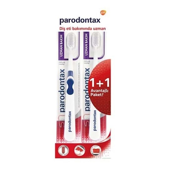 Parodontax Diş Eti Uzmanı Diş Fırçası 1+1 Avantajlı Paket - Platin