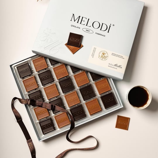 Özel Madlen Hediye Kutu 300g - Melodi Çikolata