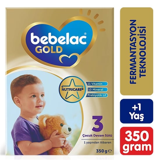 Bebelac Gold 3 Çocuk Devam Sütü 350gr 1 Yaş+ - Minimoda