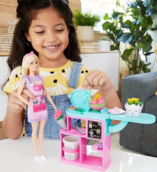Barbie Çiçekçi Bebek Ve Oyun Seti | Halley Oyuncak