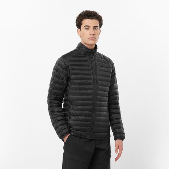 Salomon Elixir Micro Down Erkek Kaz Tüyü Mont - Siyah