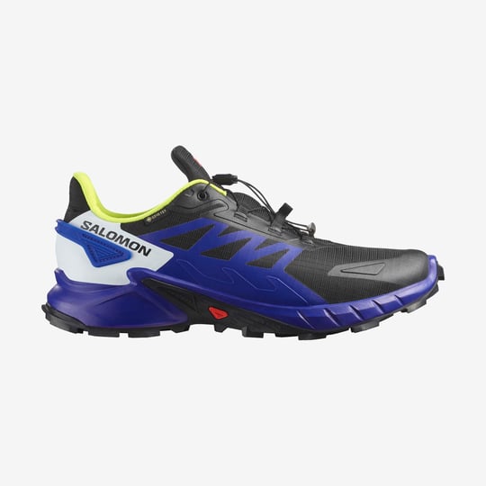Salomon Supercross 4 Gore-Tex Erkek Koşu Ayakkabısı - Siyah Mavi Salomon Supercross 4 Gore-Tex Erkek Koşu Ayakkabısı - Siyah Mavi