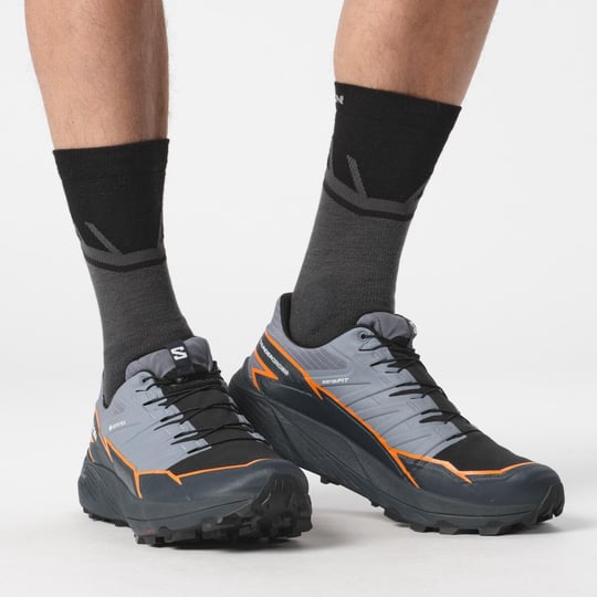 Salomon Thundercross Gore-Tex Erkek Koşu Ayakkabısı - Gri Salomon Thundercross Gore-Tex Erkek Koşu Ayakkabısı - Gri