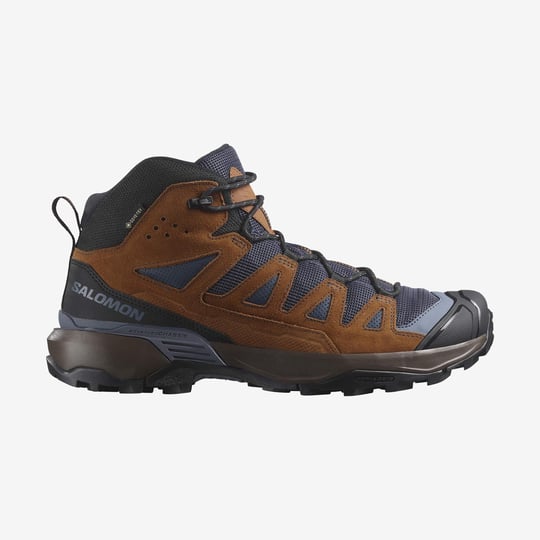 Salomon X Ultra 360 Leather Mid Gore-Tex Erkek Outdoor Botu - Kahve