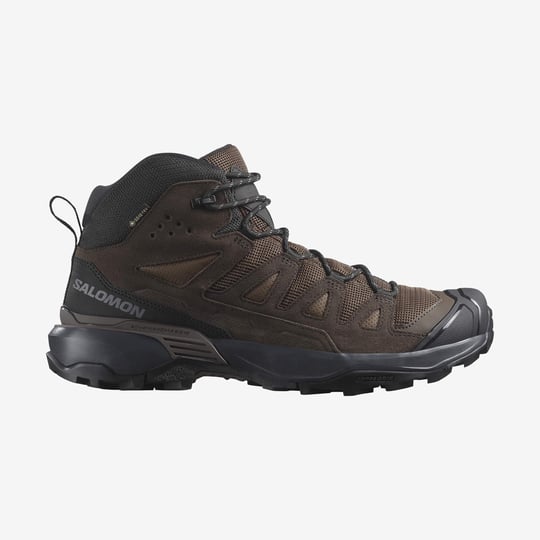 Salomon X Ultra 360 Leather Mid Gore-Tex Erkek Outdoor Botu - Koyu
