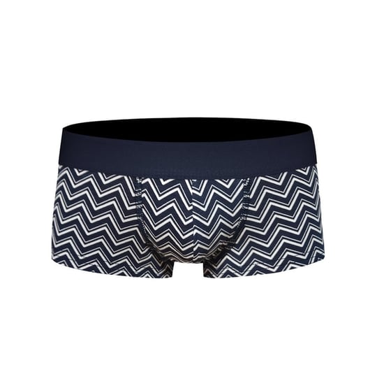 Desenli Bordo Erkek Hipster Boxer - DZN2445