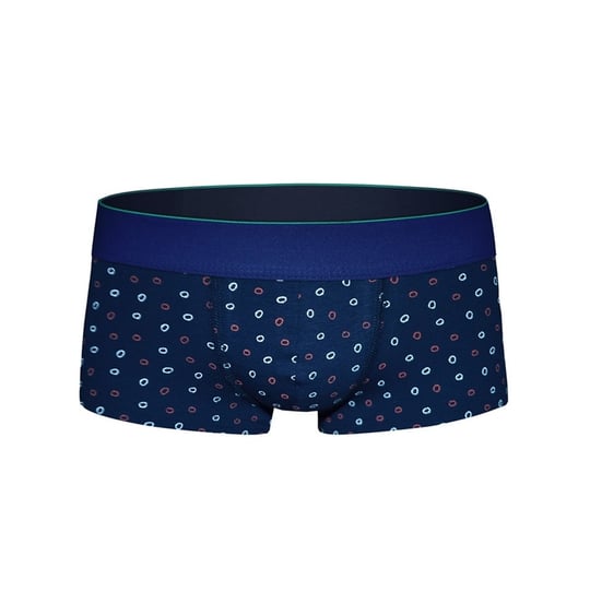 Desenli Bordo Erkek Hipster Boxer - DZN2445